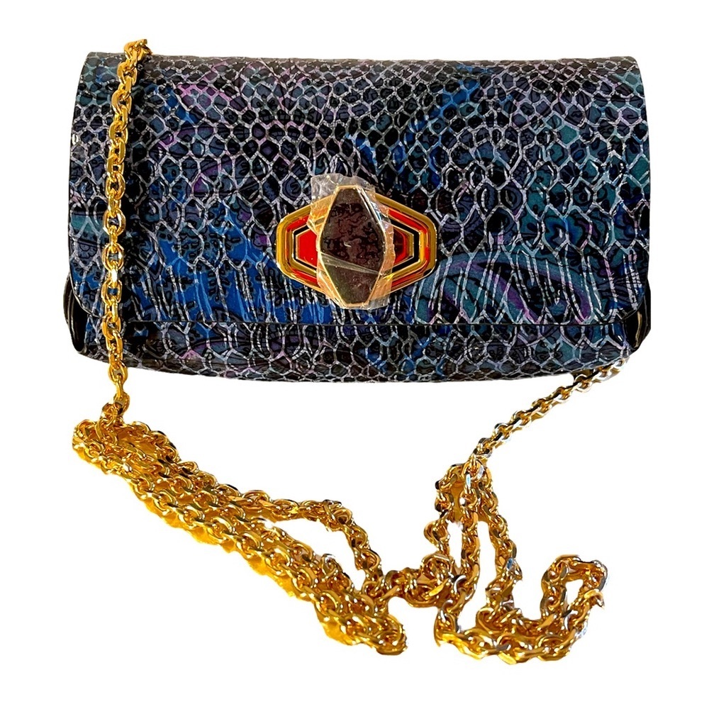 NWOT snake print crossbody